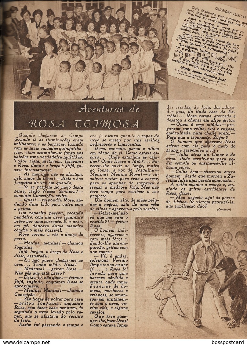 Lisboa - Porto - Braga - Vila Real - Guimarães - Coimbra - Revista Mocidade Portuguesa Feminina - Portugal