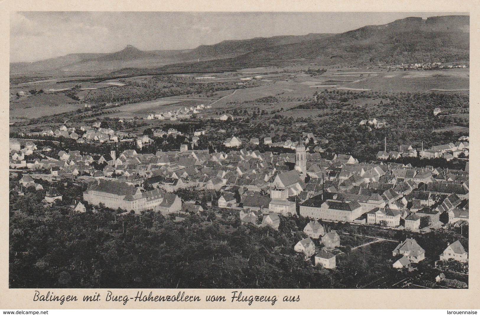 Allemagne - BALINGEN Mit. - Bucg Hohenzollern Vom Flugzeug Aus - Balingen