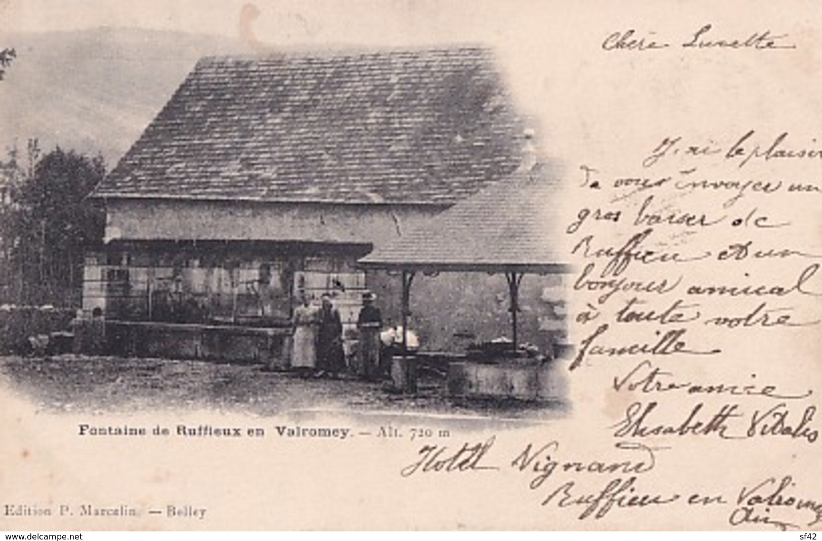 RUFFIEUX EN VALMOREY         FONTAINE ET LAVOIR     PRECURSEUR - Unclassified