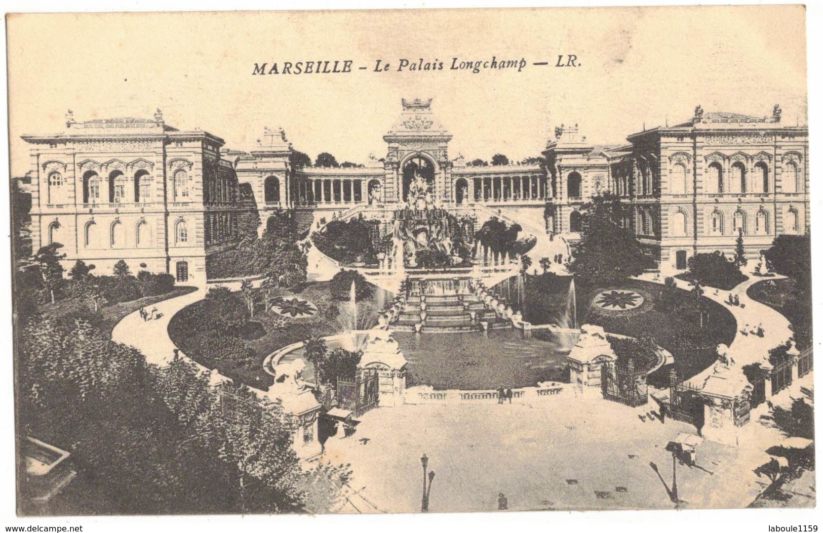 MARSEILLE : LE PALAIS LONGCHAMP - Cinq Avenues, Chave, Blancarde, Chutes Lavies