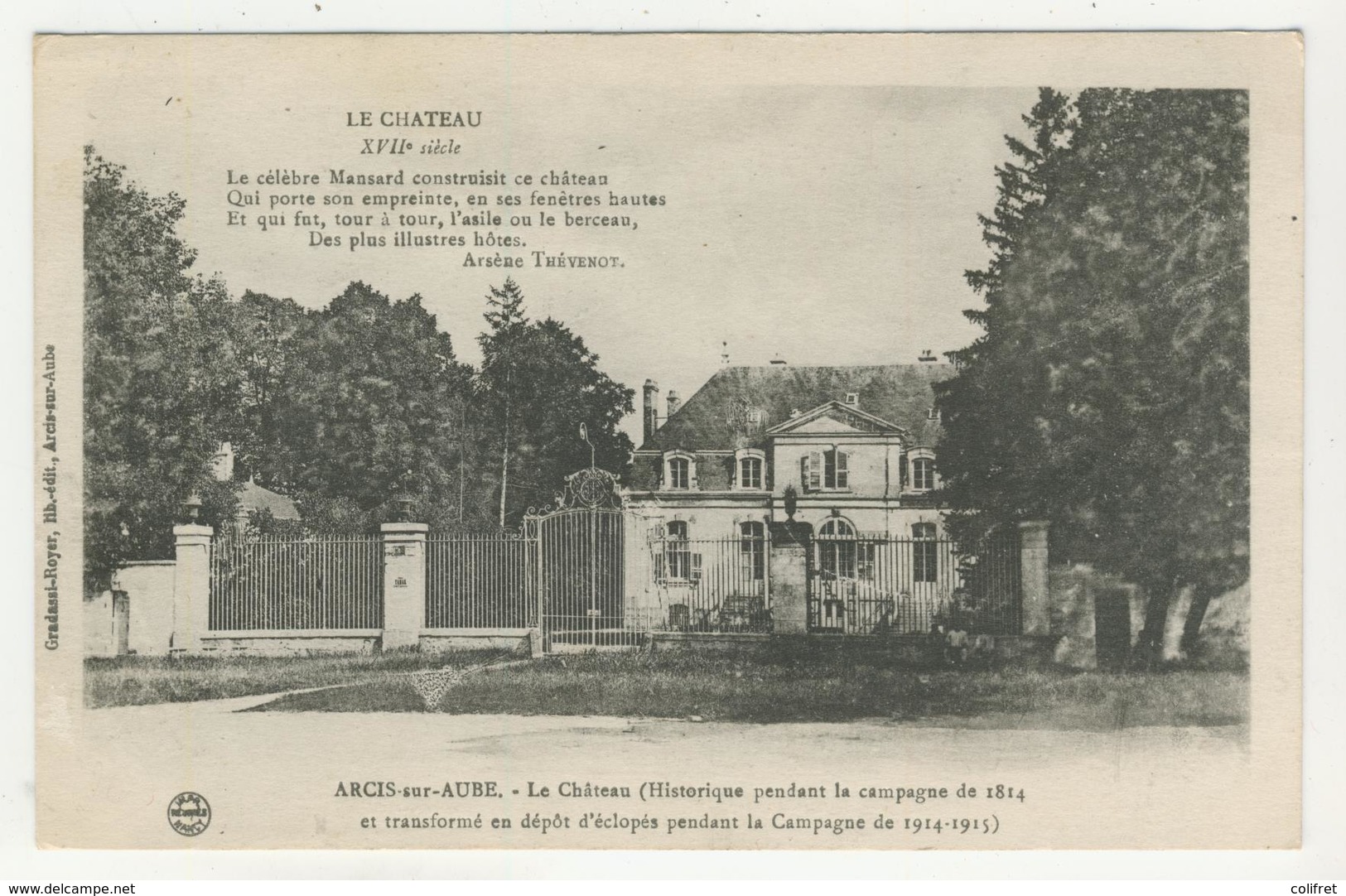 10 - Arcis-sur-Aube - Le Château - Arcis Sur Aube