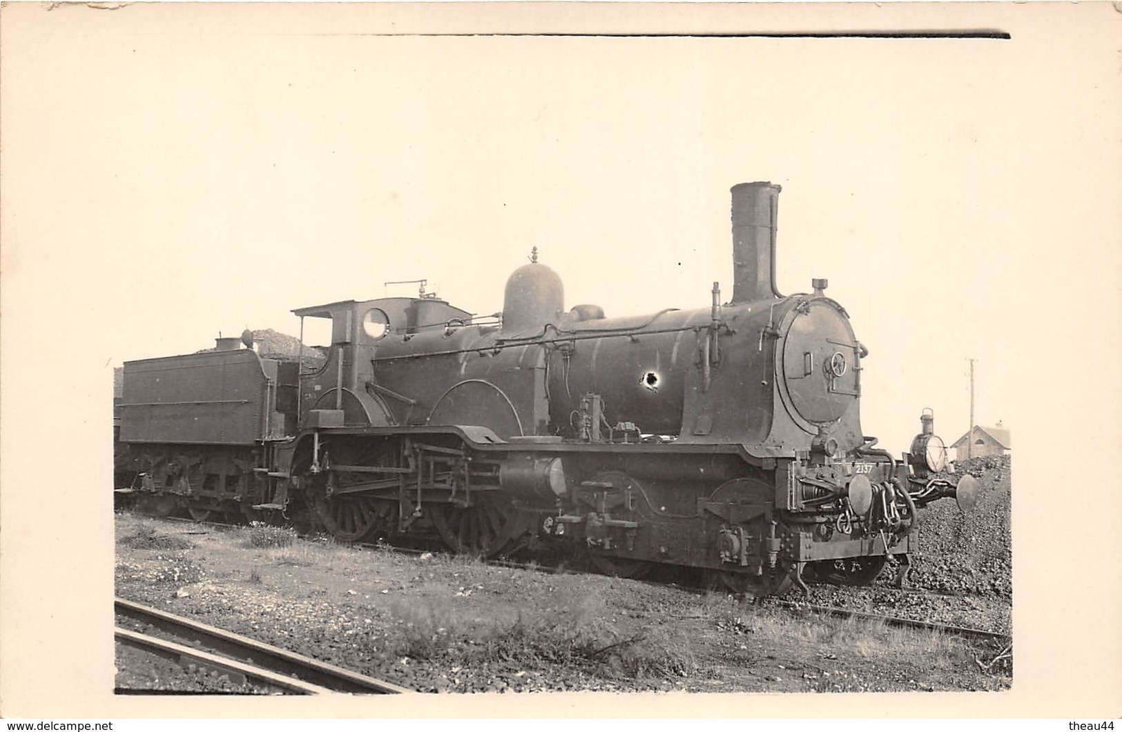 ¤¤   -  Carte-Photo D'un Train En Gare  -  Locomotive  -  Chemin De Fer   -  ¤¤ - Equipment
