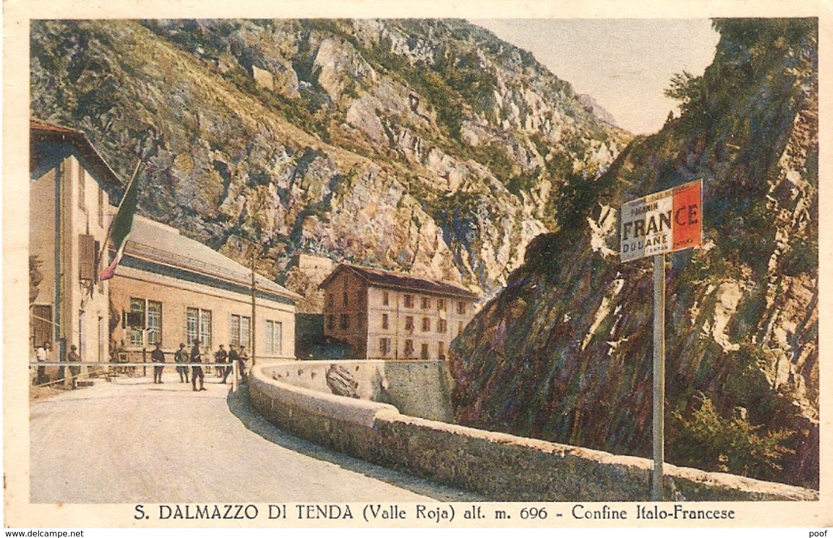 S. Dalmazzo Di Tenda ( Valle Roja) --- Confine Italo-Francese - Cuneo