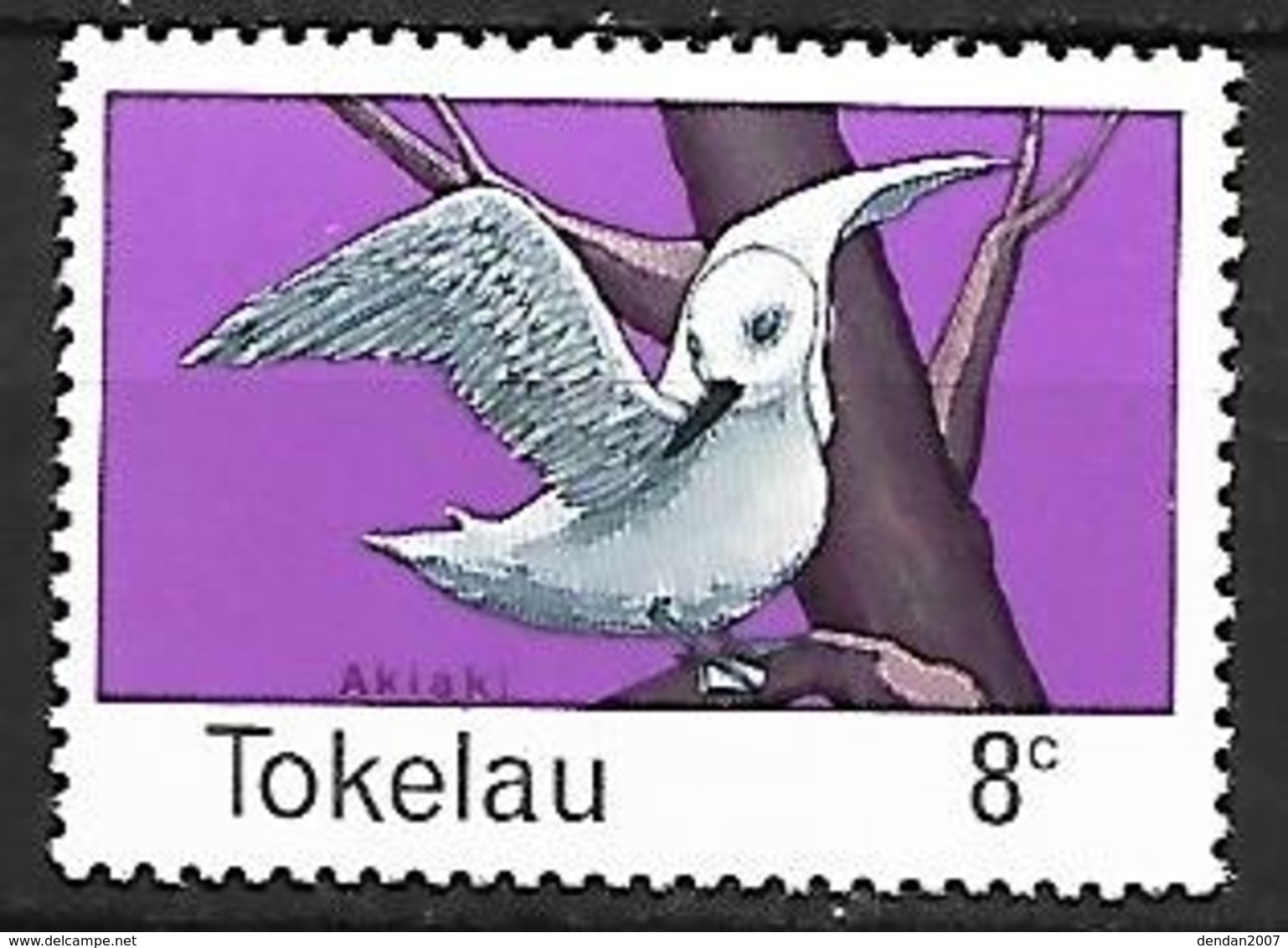 TOKELAU - MNH 1977 -   White Tern  -  Gygis Alba - Seagulls