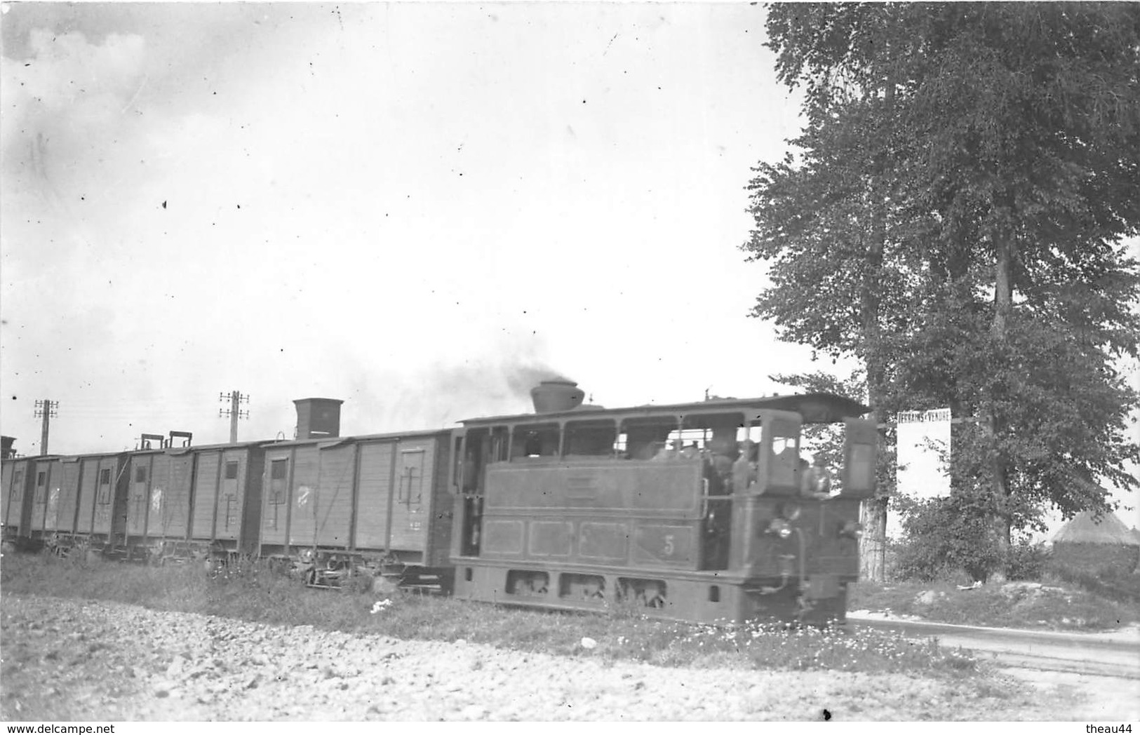 ¤¤   -   Cliché D'un Train , Cheminot, Chemin De Fer  ( Retirage )  -  Voir Description   -  ¤¤ - Matériel