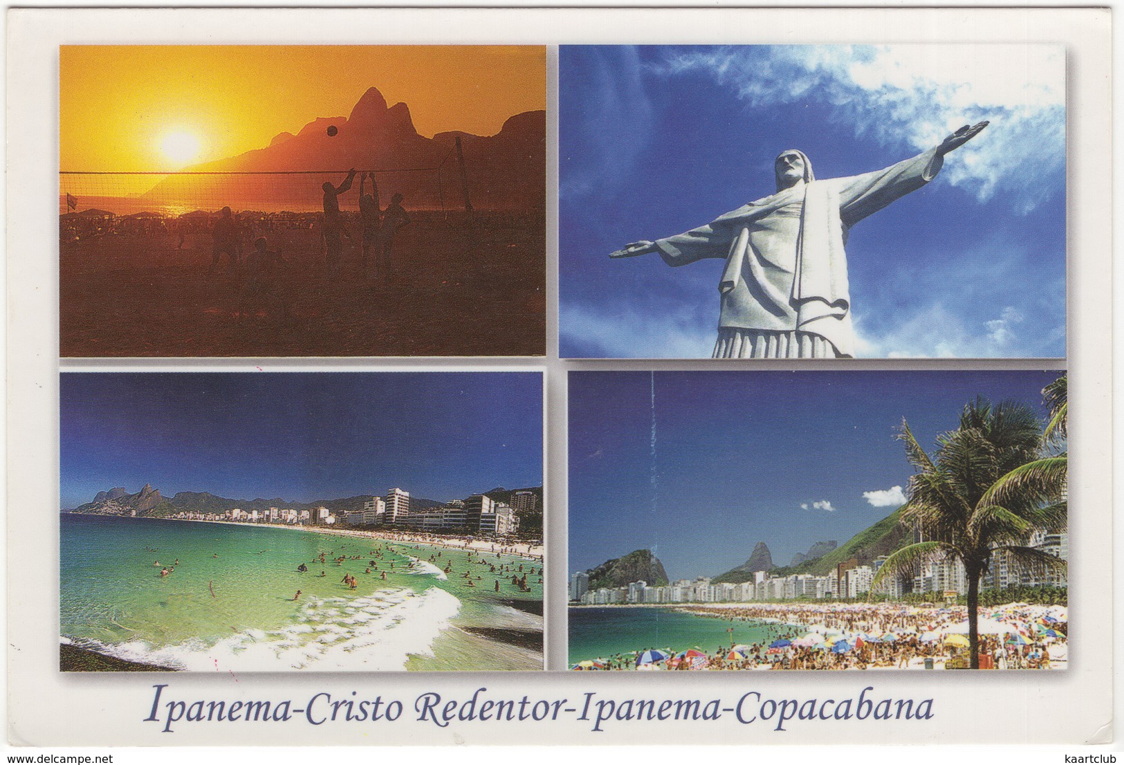 Ipanema-Cristo Redentor-Ipanema-Copacabana - (Brasil) - Copacabana