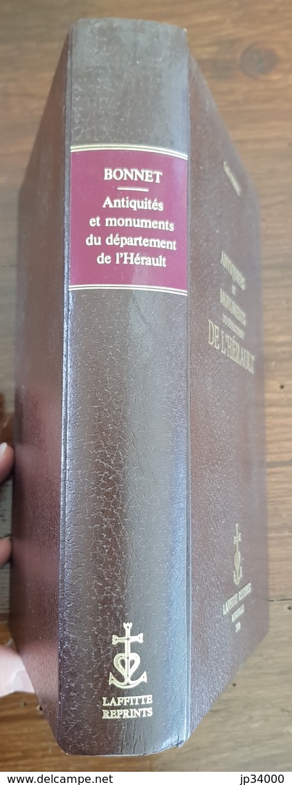 BONNET - Antiquités Et Monuments Du Département De L'Hérault. Tirage 300 Exemplaires. TBE (languedoc, Occitanie) - Languedoc-Roussillon