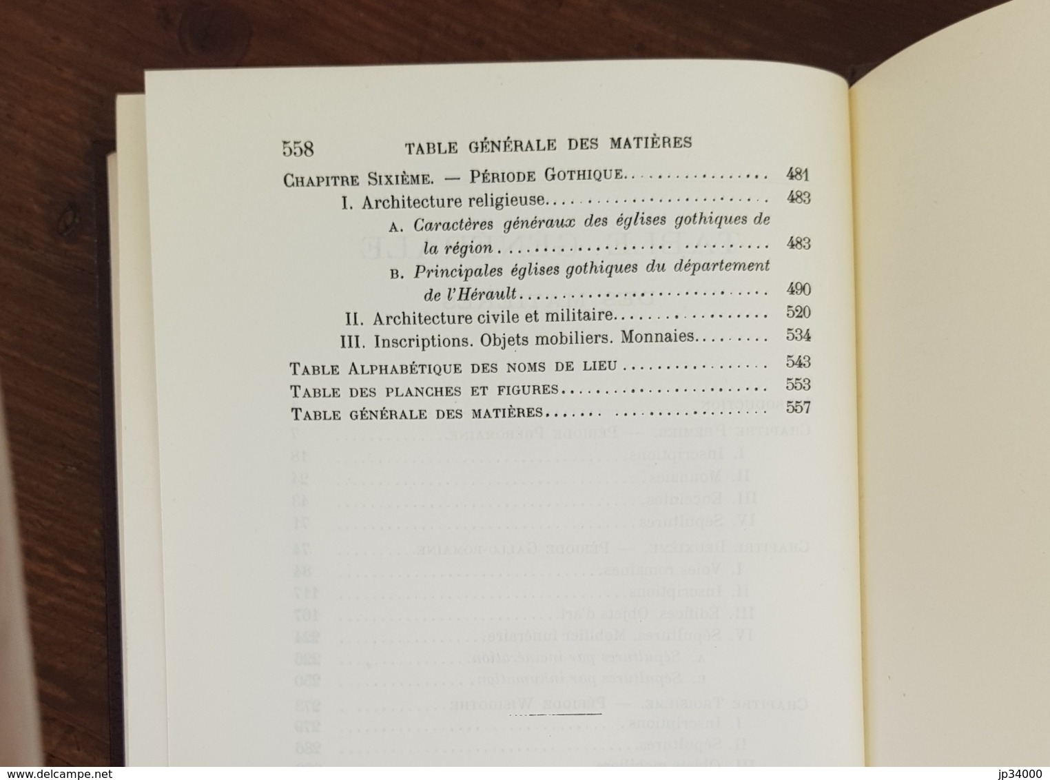 BONNET - Antiquités et monuments du département de l'Hérault. Tirage 300 exemplaires. TBE (languedoc, occitanie)