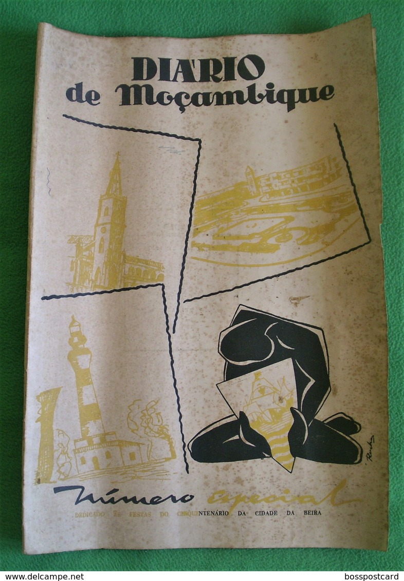 Beira - Revista Diário De Moçambique - Número Dedicado Ao Cinquentenário Da Cidade - Portugal - Geography & History