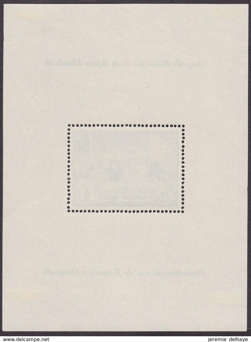 Bloc (1941) - Chapelle Musicale De S.M. La Reine Elisabeth : BL13-V2* : Passage Clouté / Variété. - Altri & Non Classificati