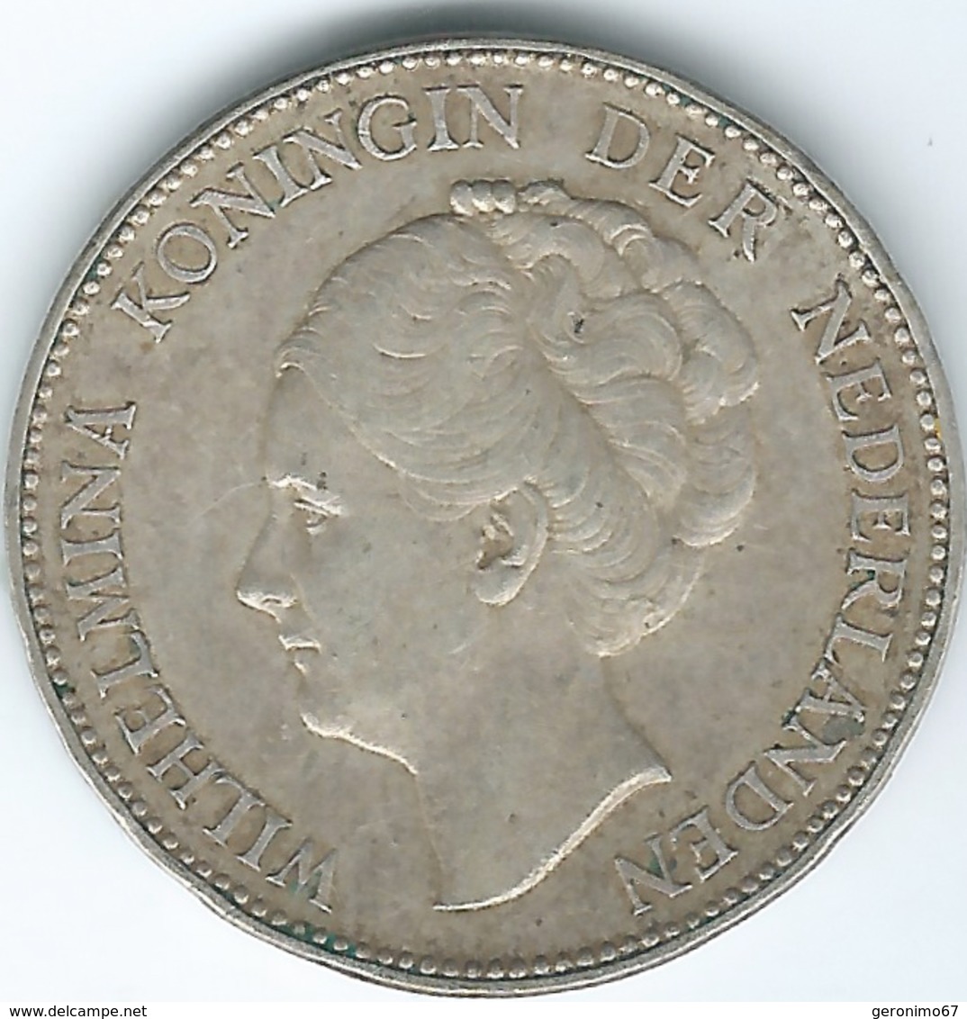 Netherlands - Wilhelmina - 1939 - 1 Gulden - KM161.1 - 1 Gulden