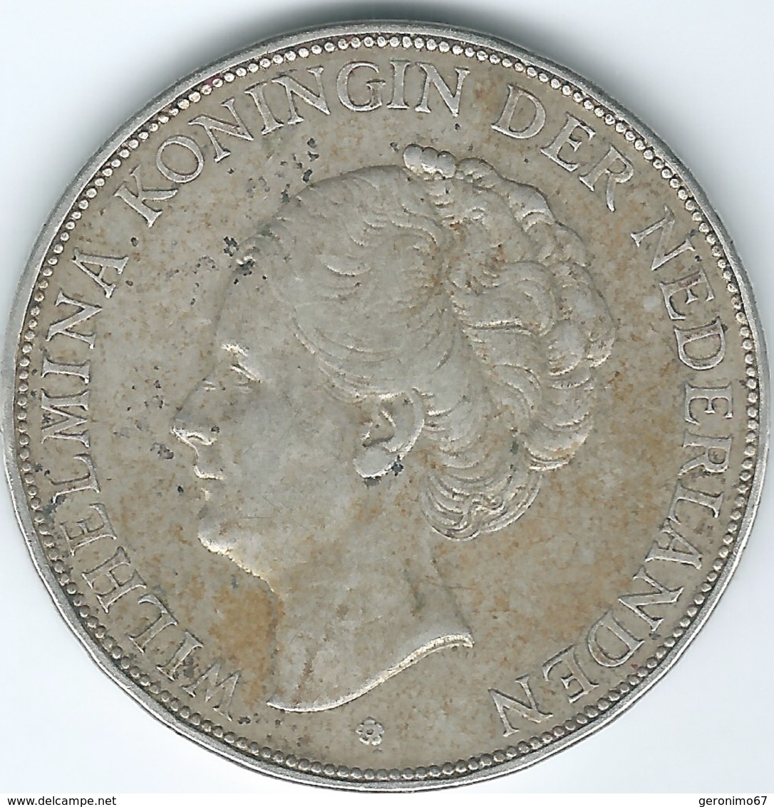 Netherlands - Wilhelmina - 1932 - 2½ Gulden - KM165 - 2 1/2 Gulden