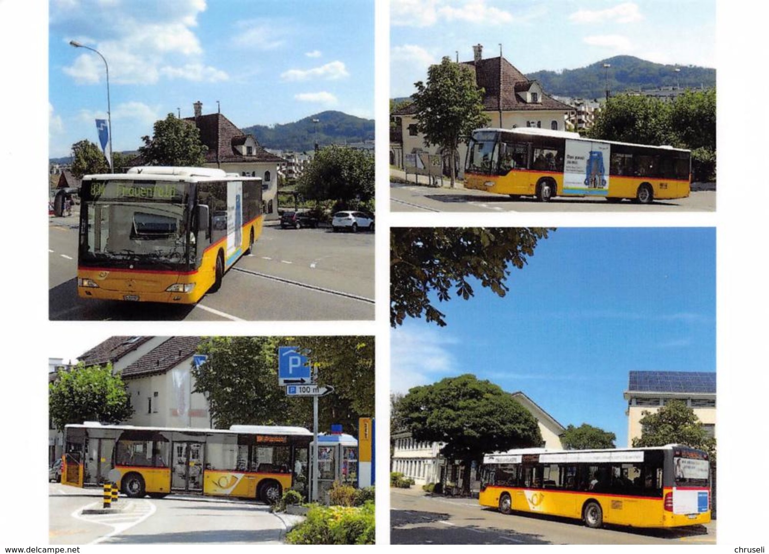 Aadorf  4 Bild  Postauto Q   Limitierte Auflage! - Aadorf