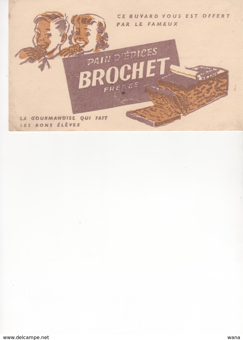 Buvard Pain D'épices Brochet - Sucreries & Gâteaux