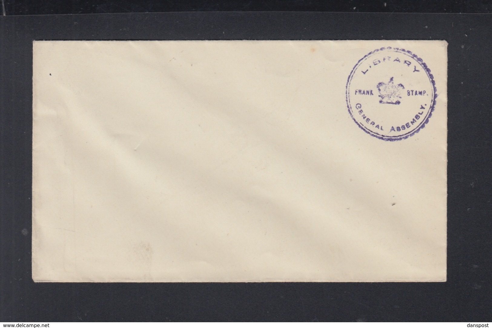 New Zealand General Assembly Library Frank Stamp - Entiers Postaux