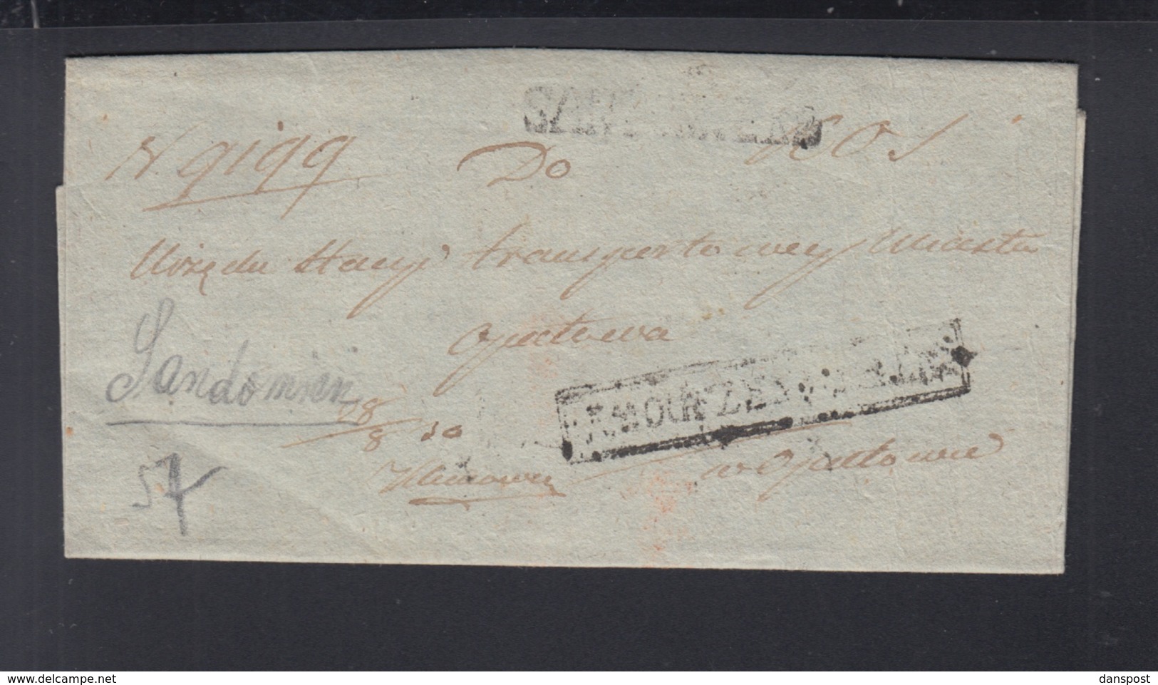 Polen Poland Brief Sandomierz - ...-1860 Prephilately