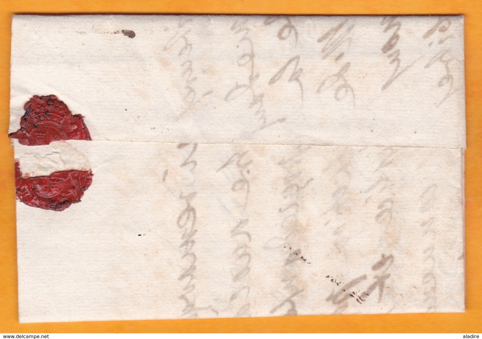 1728 - Marque Postale PEZEN Pézenas, Hérault Sur Lettre Avec Correspondance De 3 Pages Vers Graulhet, Albi, Tarn - 1701-1800: Precursors XVIII