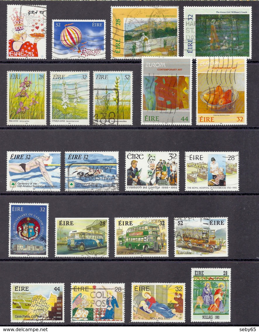 Ireland / Eire / Irish - 1994 - Different Used (Lot) - Collections, Lots & Series