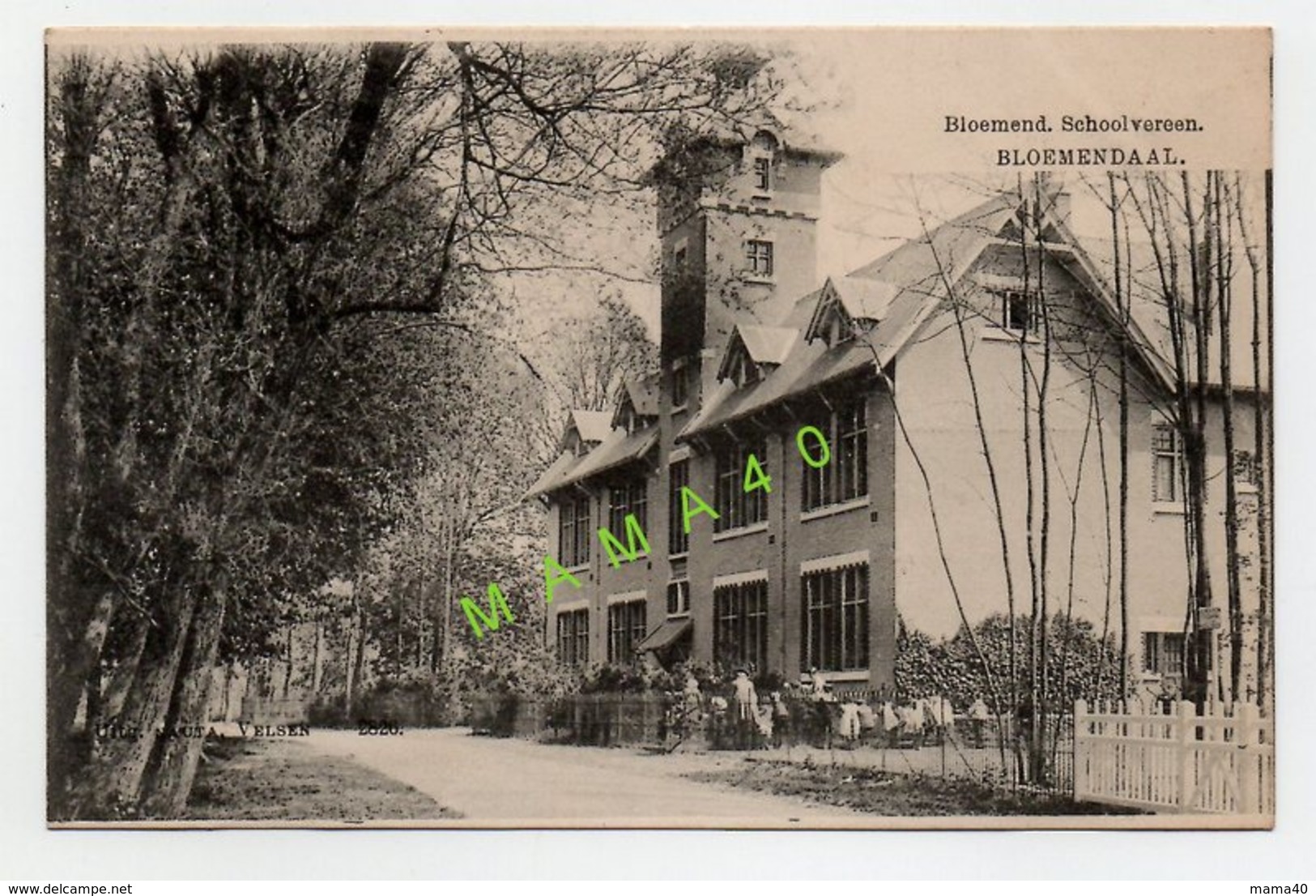 CPA DE 1912 - BLOEMENDAAL - BLOEMEND  SCHOOLVEREEN - Bloemendaal