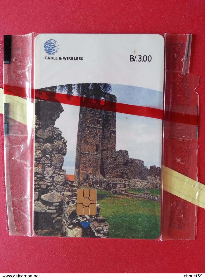 PANAMA PAN-23 C & W LOGO Old Panama 3 B/3.00 Neuve Blister MINT (TP320 - Panamá