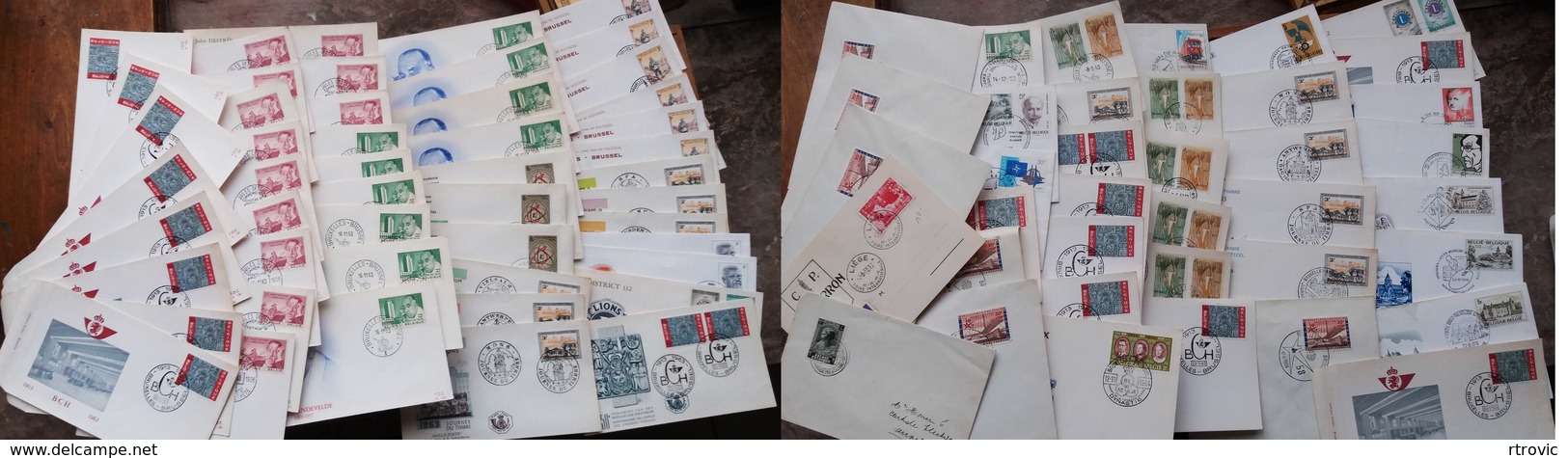 89 Enveloppes Premier Jour (fdc) - Unclassified