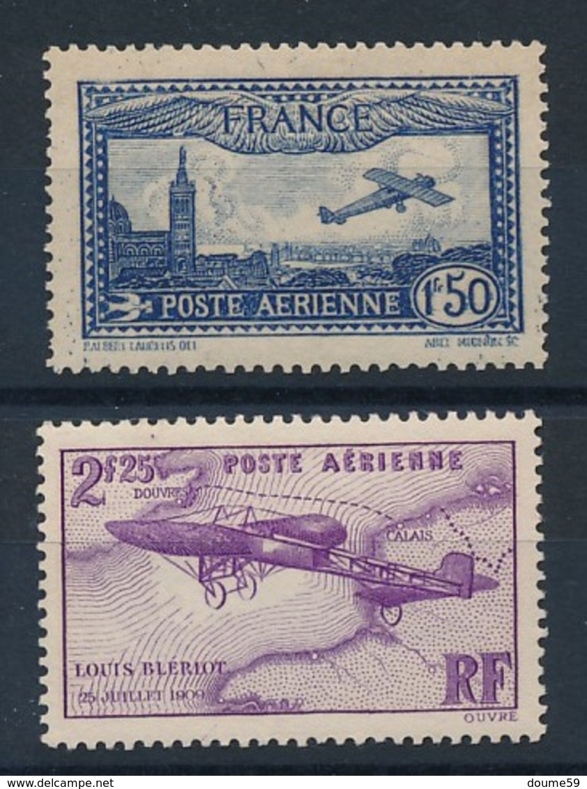 DK-307: FRANCE: Lot PA N°6**-7** - 1927-1959 Neufs