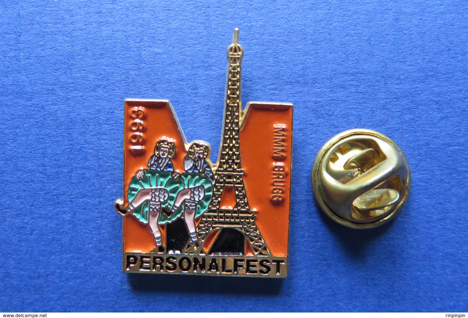 Pin's, Tour Eiffel Migros Personalfest,1993,Suisse - Städte