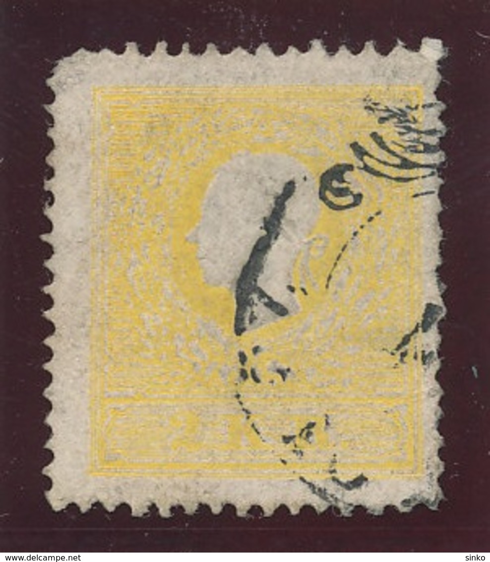 1858. Typography 2kr Stamp With Embossed Printing - ...-1867 Voorfilatelie