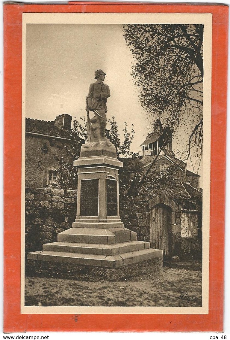 LOZERE : Fontans, Le Monument Aux Morts Et L'Eglise - Other & Unclassified