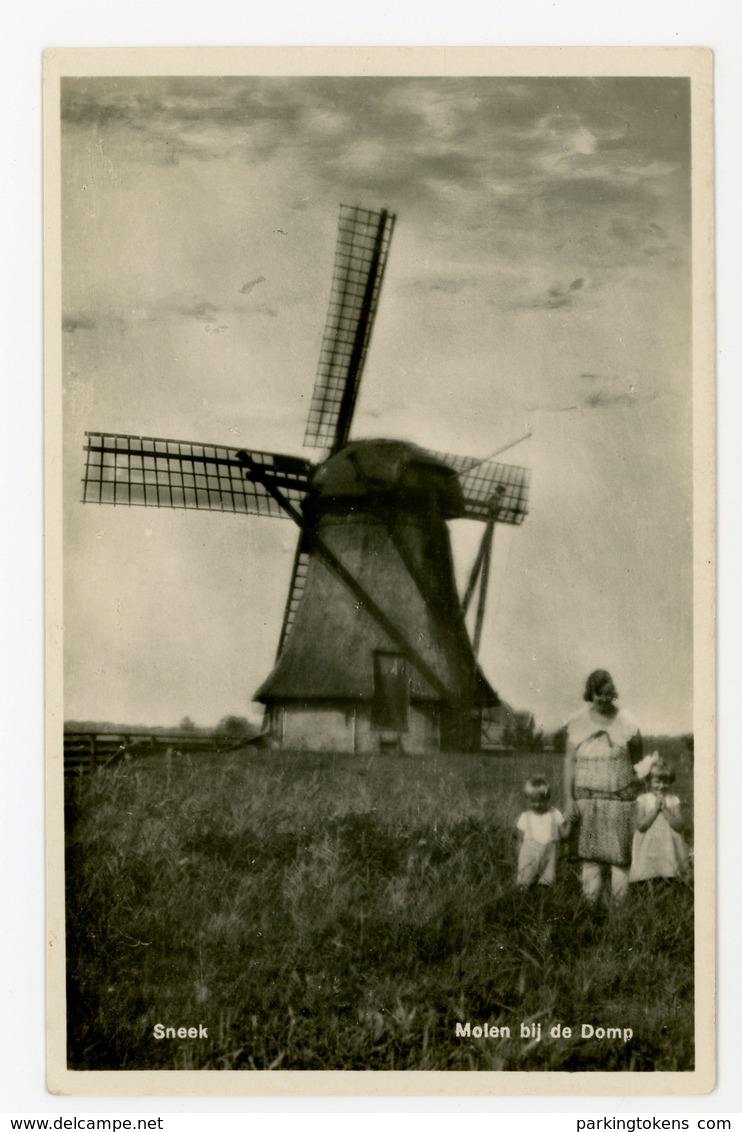 D254 - Sneek Bij De Domp - Molen - Moulin - Mill - Mühle - Sneek