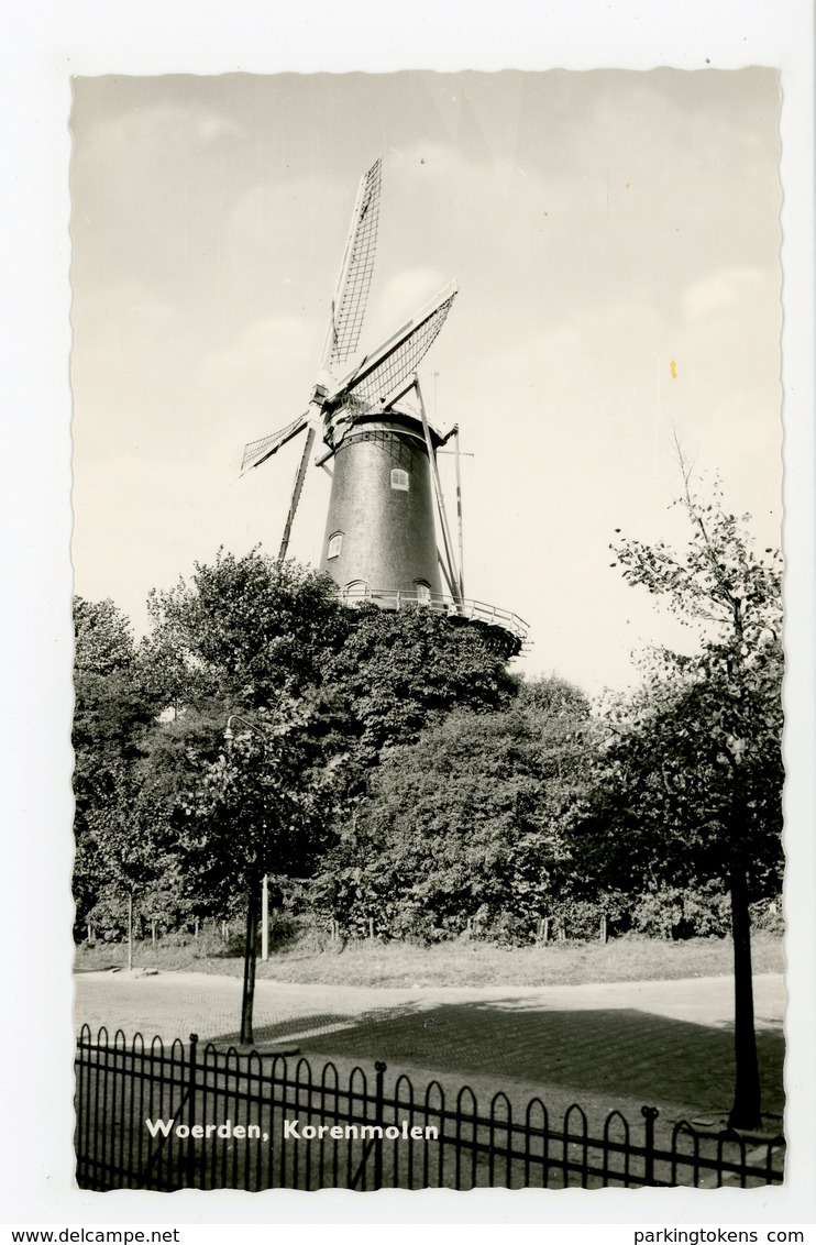 D258 - Woerden Korenmolen - Molen - Moulin - Mill - Mühle - Woerden