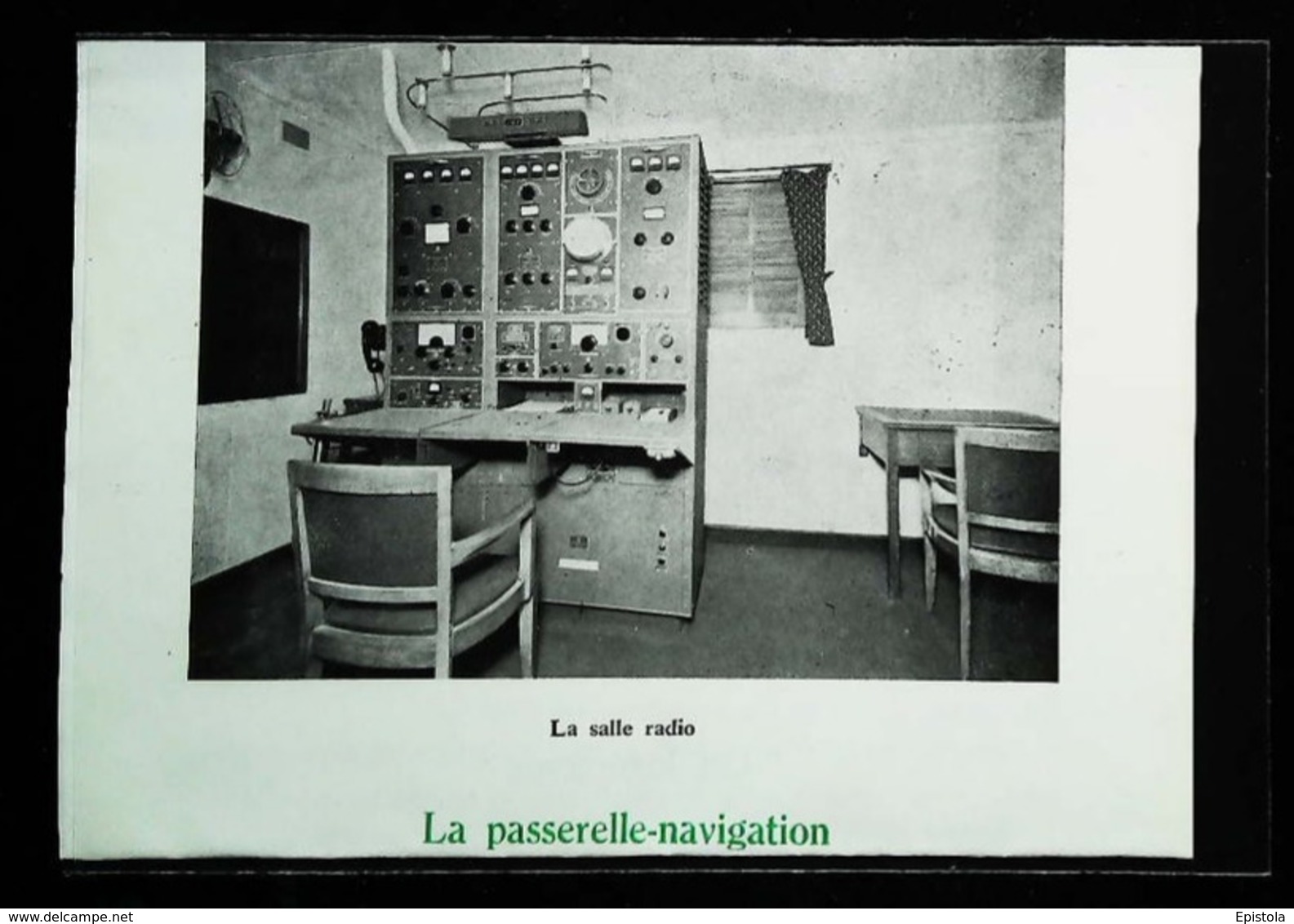 Radio - Bateau Cargo - Saint Nazaire - Coupure De Presse Italienne (encadré Photo) De 1959 - Appareils