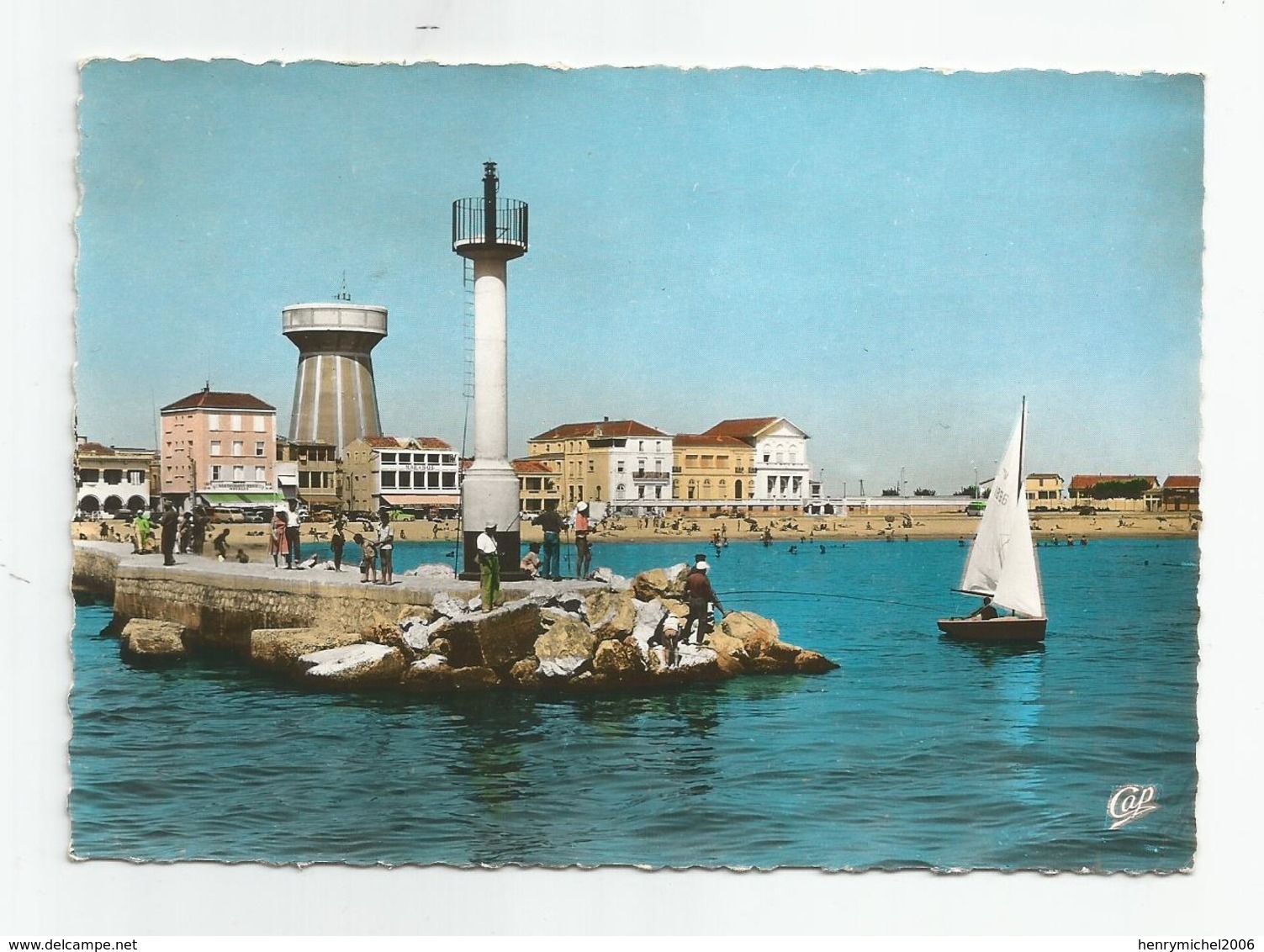 34 Palavas Les Flots La Plage Rive Gauche Phare - Palavas Les Flots