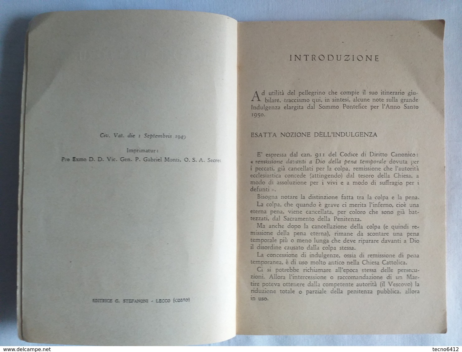 164)libretto Religioso Libro Del Pellegrino - Anno Santo 1950 - Religion