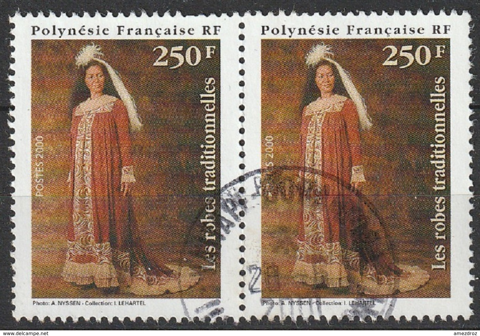 Polynésie Française 2000 N° 622 Costumes Traditionnels (G6) - Used Stamps