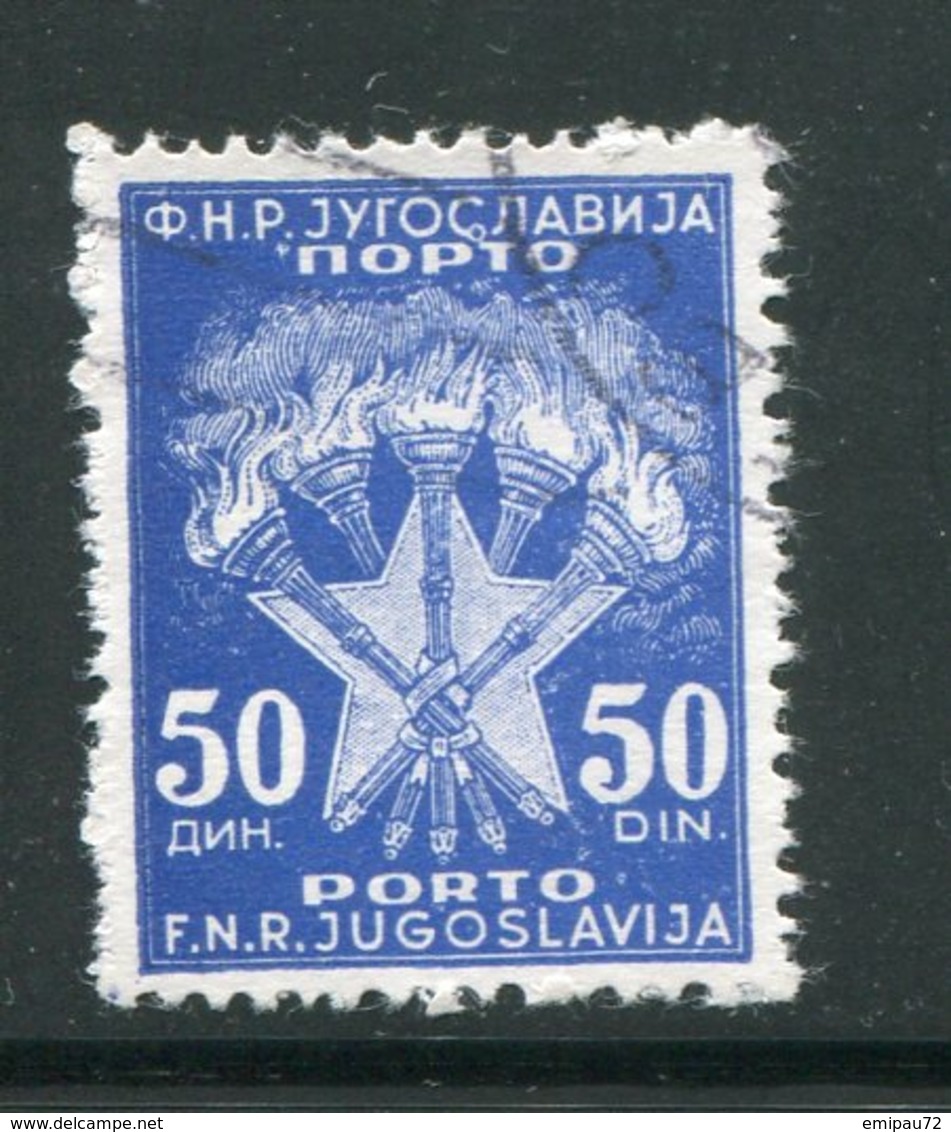 YOUGOSLAVIE- Taxe- Y&T N°120- Oblitéré - Postage Due