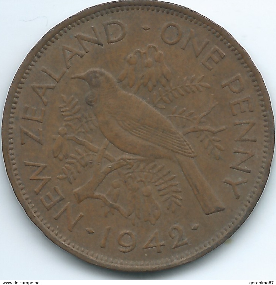 New Zealand - George VI - 1942 - Penny - KM13 - Nouvelle-Zélande