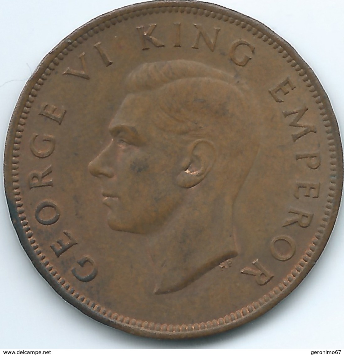 New Zealand - George VI - 1942 - Penny - KM13 - Nouvelle-Zélande