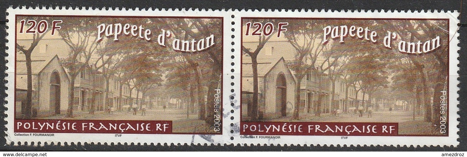 Polynésie Française 2003 N° 688 Papeete D'antan (G6) - Oblitérés