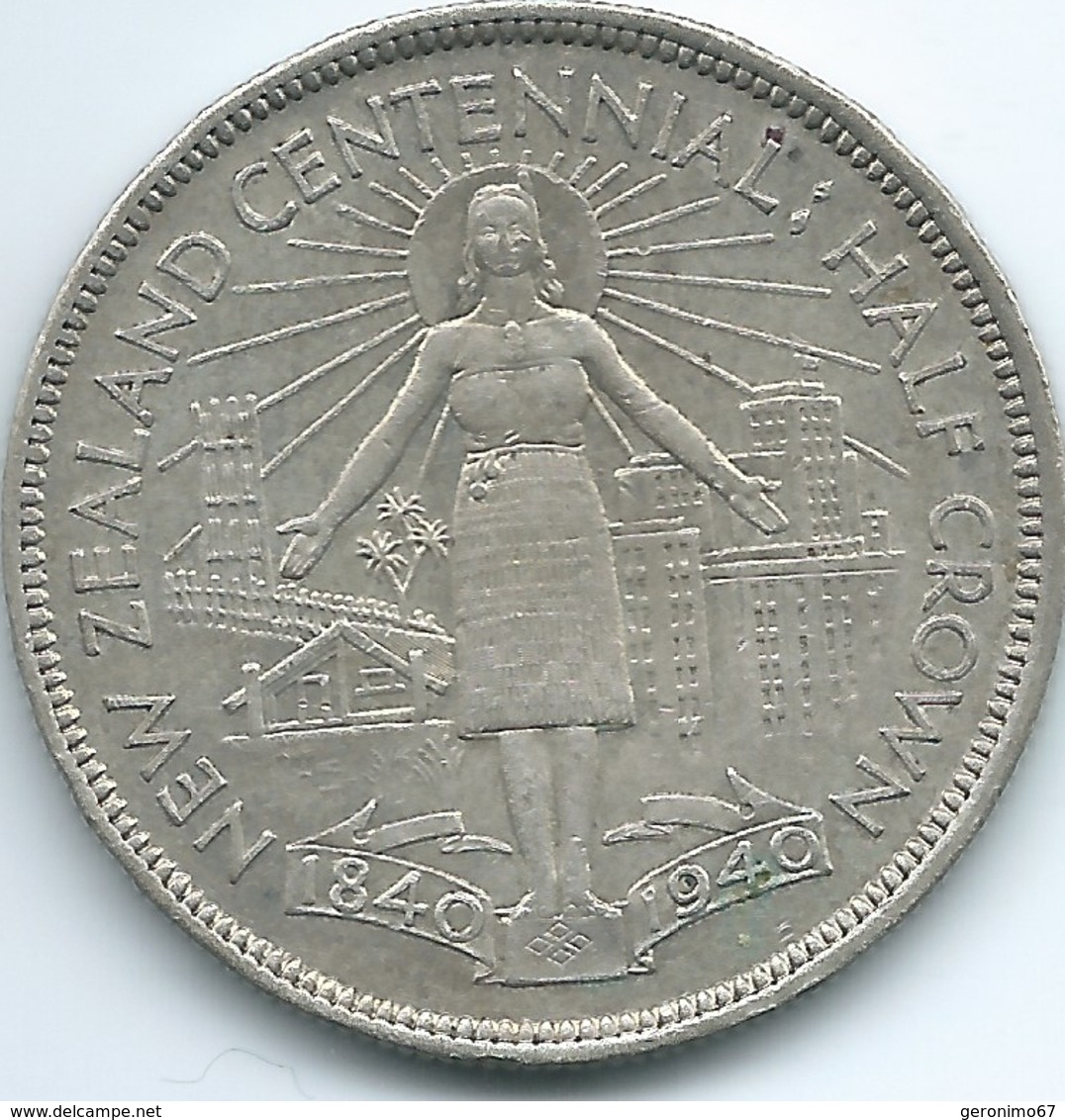 New Zealand - George VI - 1940 - Crown - Centennial Of New Zealand - KM14 - Nieuw-Zeeland