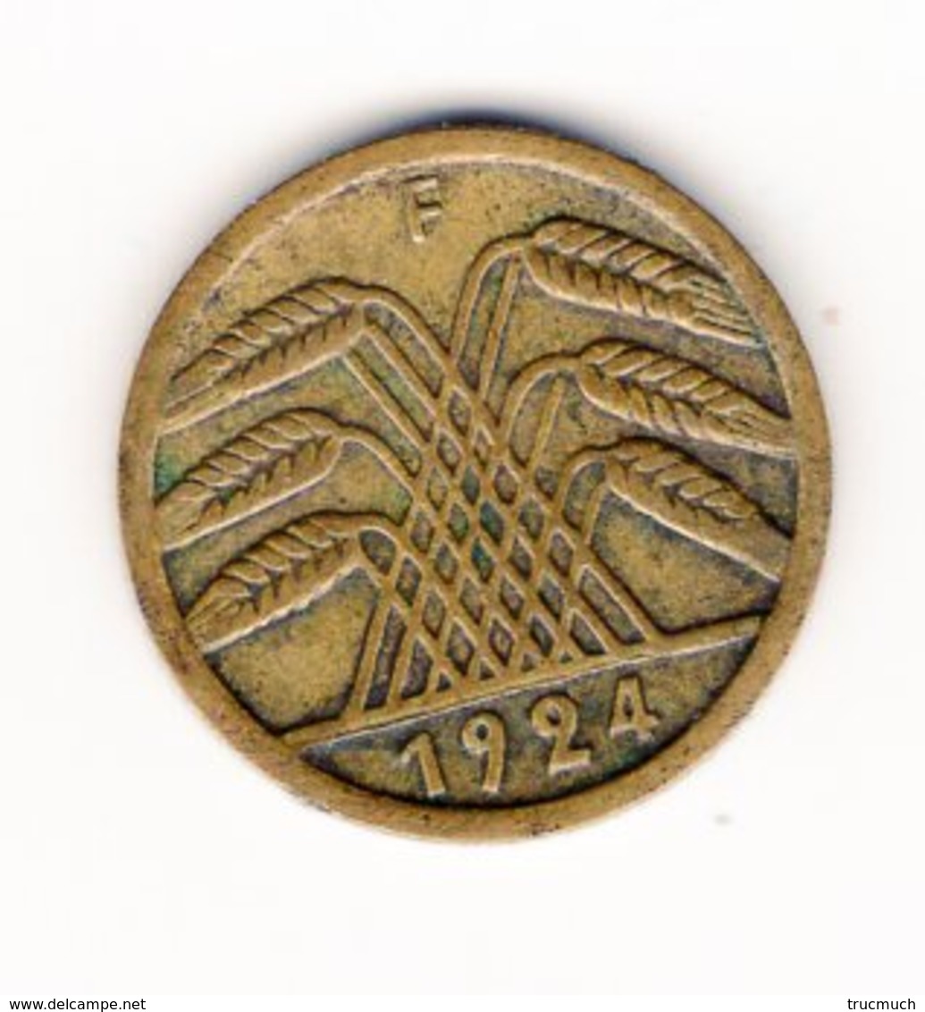 DEUTSCHES REICH -   4  X  5 RENTENPFENNIG - 1924  D  -  F -  G  -  J - 5 Rentenpfennig & 5 Reichspfennig