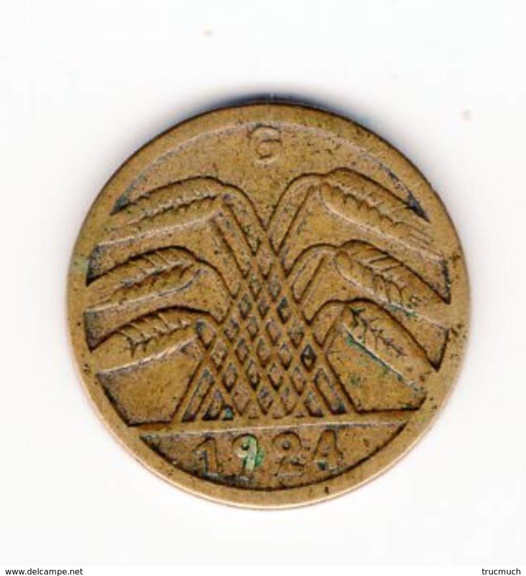 DEUTSCHES REICH -   4  X  5 RENTENPFENNIG - 1924  D  -  F -  G  -  J - 5 Rentenpfennig & 5 Reichspfennig