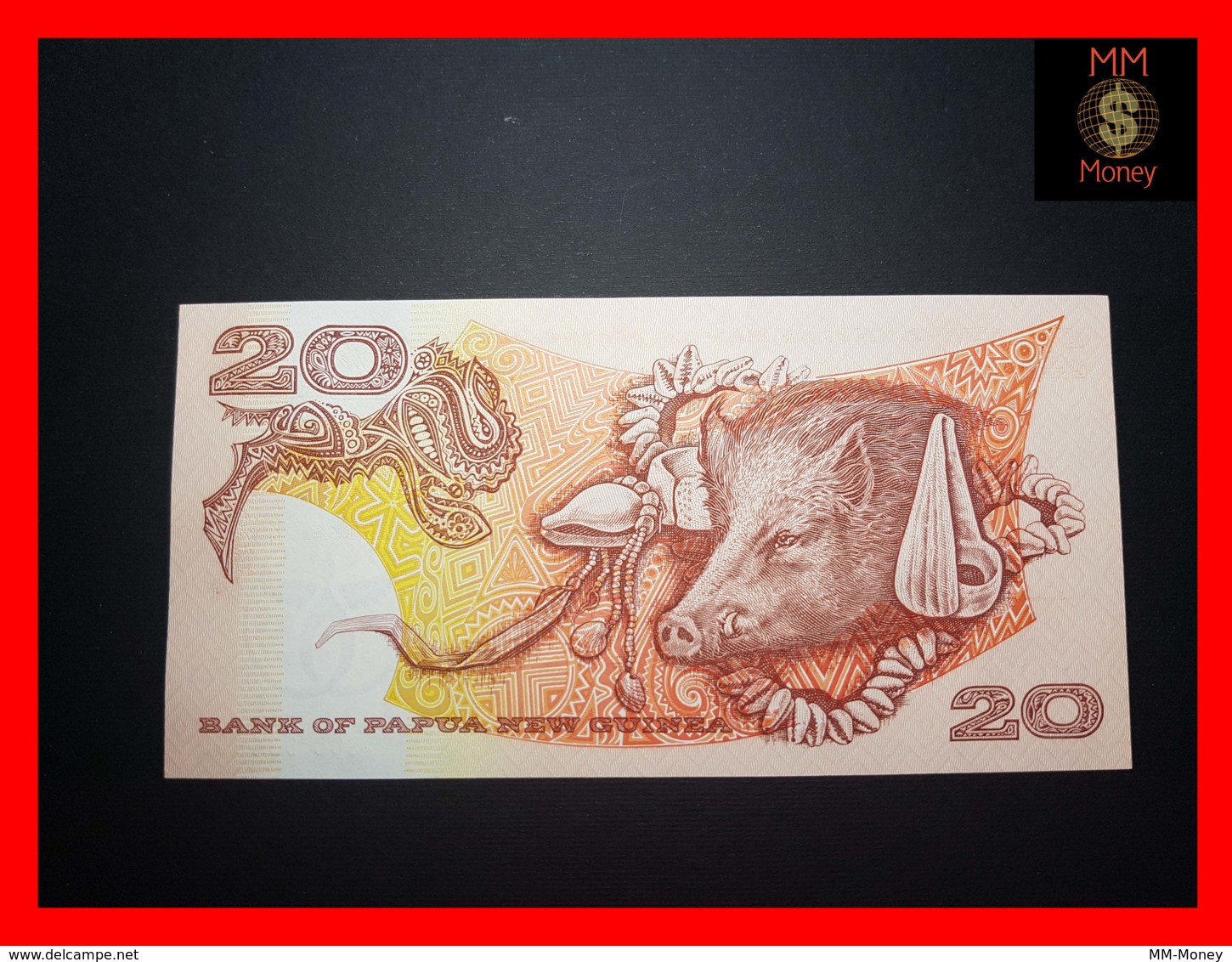 PAPUA NEW GUINEA 20 Kina 1995  P. 10 B  Sig. Tarata - Aopi   UNC - Papua New Guinea