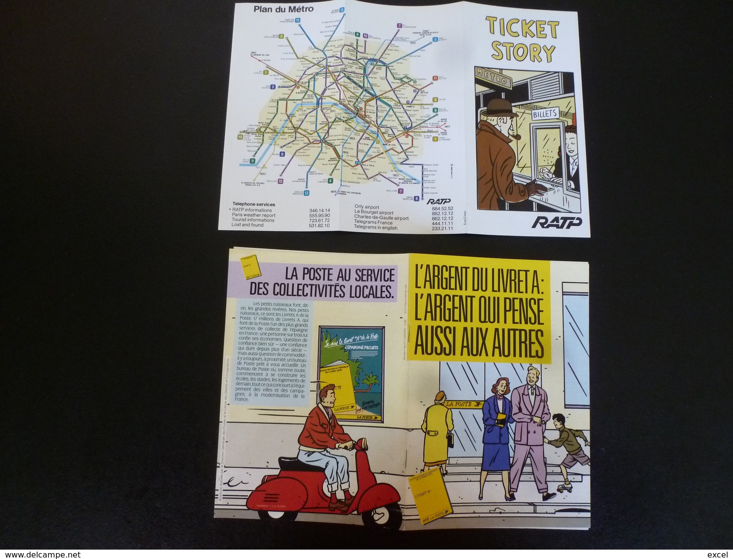 FLOCH Folders RATP + Poste - Adesivi