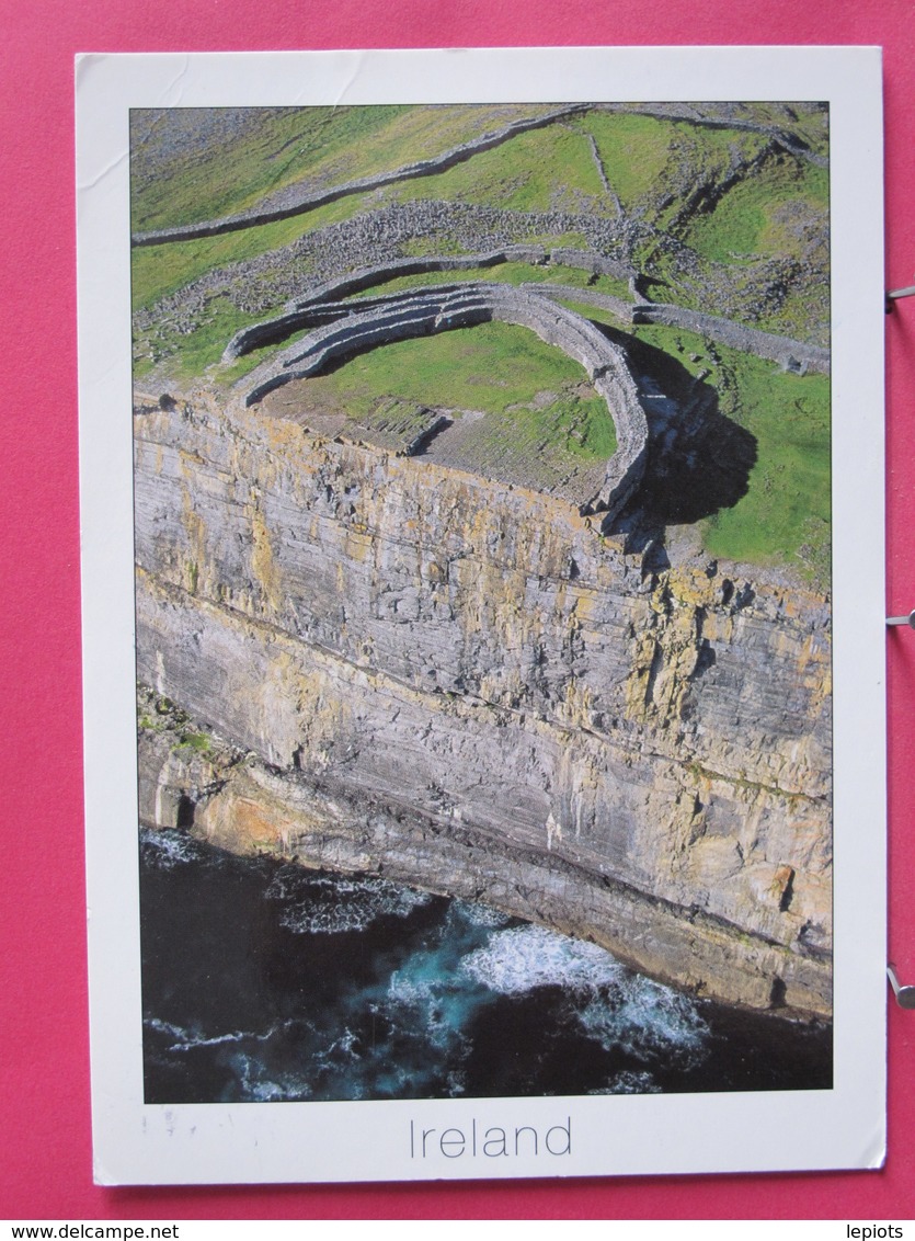 Visuel Très Peu Courant - Irlande - Dun Aengus - Aran Islands - Galway - Recto Verso - Galway