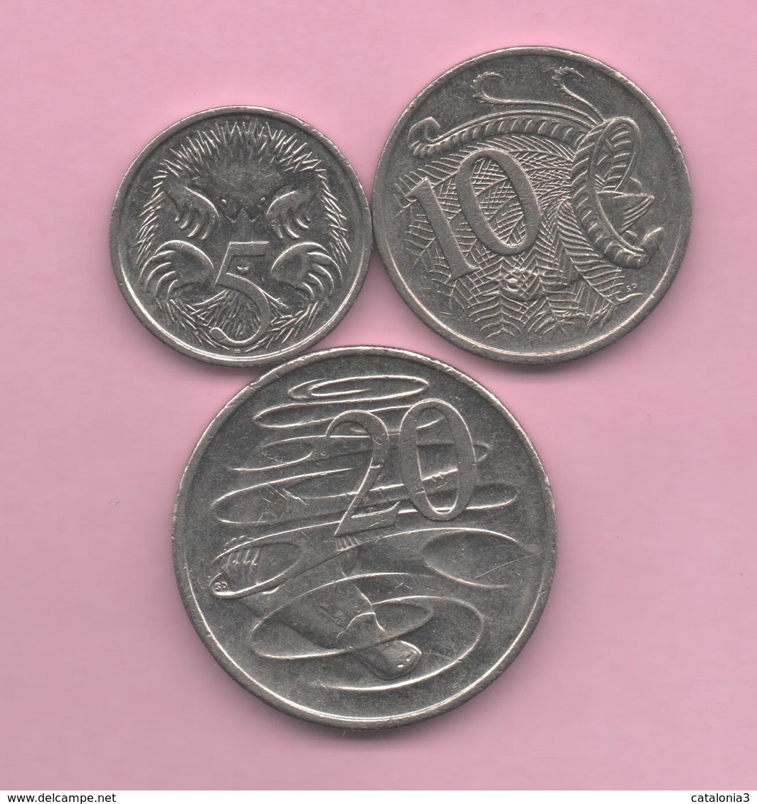 AUSTRALIA -  LOTE 3 MONEDAS - Sonstige & Ohne Zuordnung