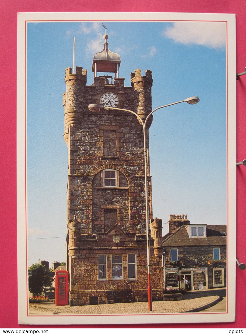 Visuel Très Peu Courant - Ecosse - Dufftown - Clock Tower - Excellent état - Recto Verso - Banffshire