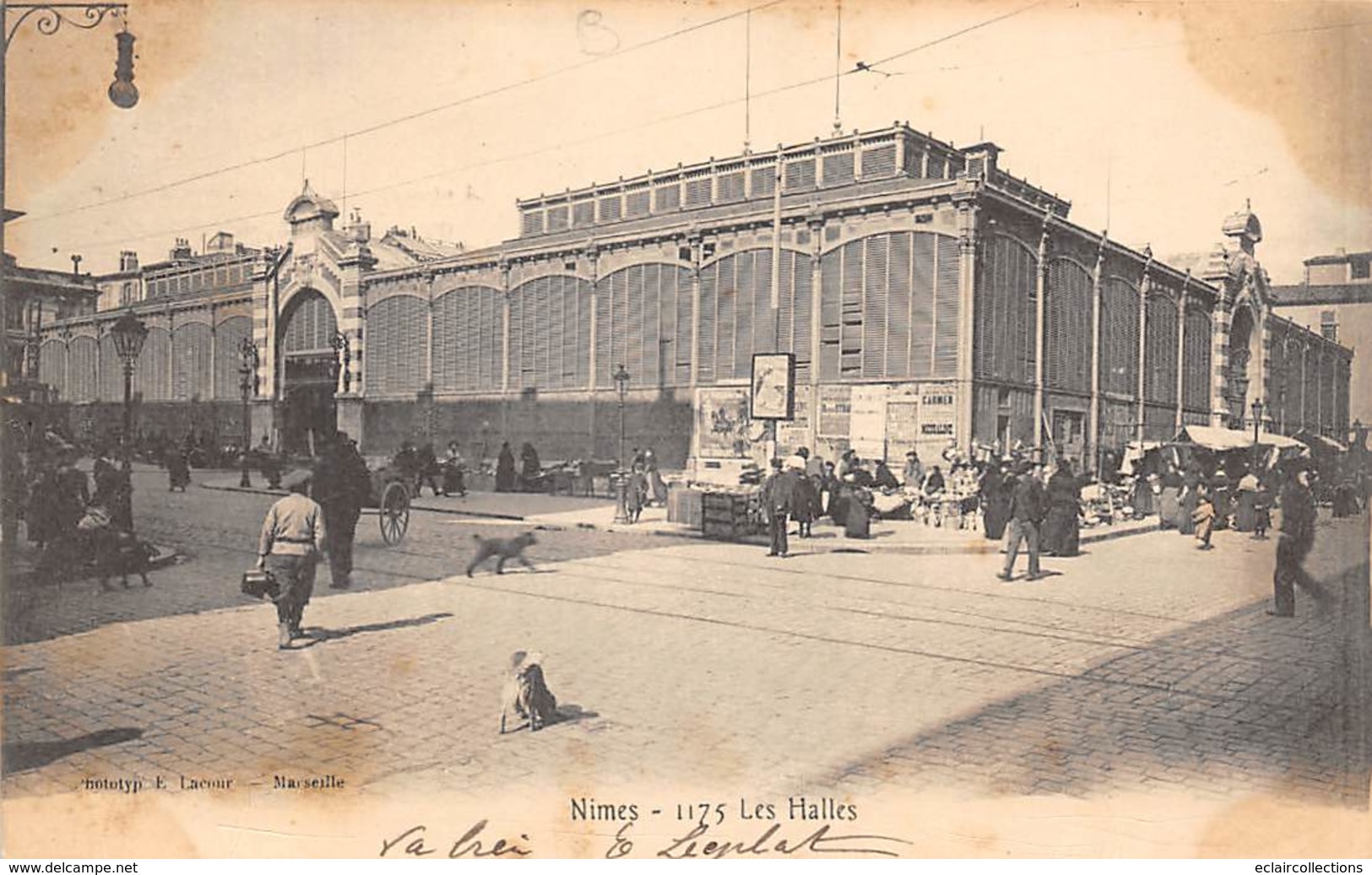 Nîmes        30         Les Halles     (voir Scan) - Nîmes