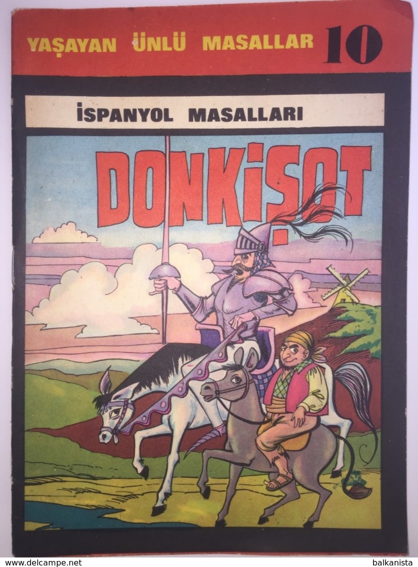 Don Quixote - Turkish Edition - Illustrated Chrildren's Edition 1977 - Novels