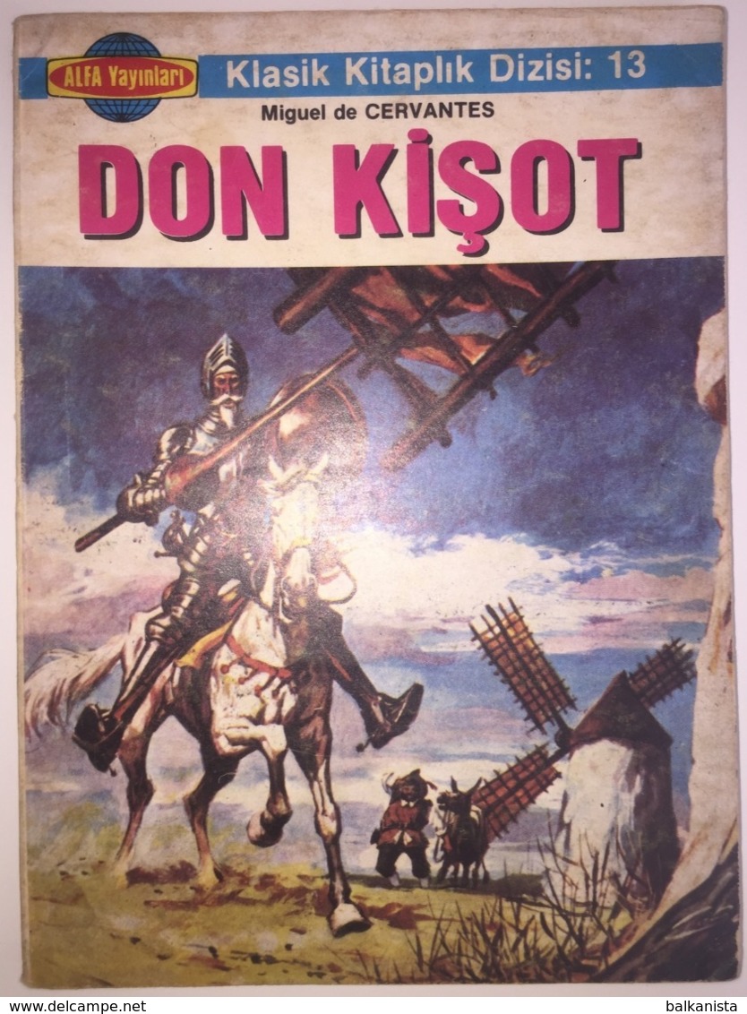 Don Quixote - Turkish Edition - Illustrated Chrildren's Edition 1980 - Novels